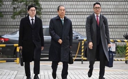 South Korea special prosecutor seeks 15-year jail term for ex-prime minister on martial law charges