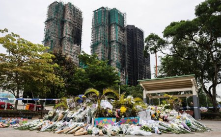 Anger simmers over Hong Kong deadly blaze as Beijing warns against 'disruption'
