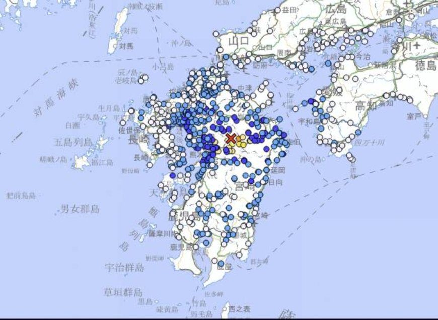Magnitude 5.8 earthquake jolts Kumamoto