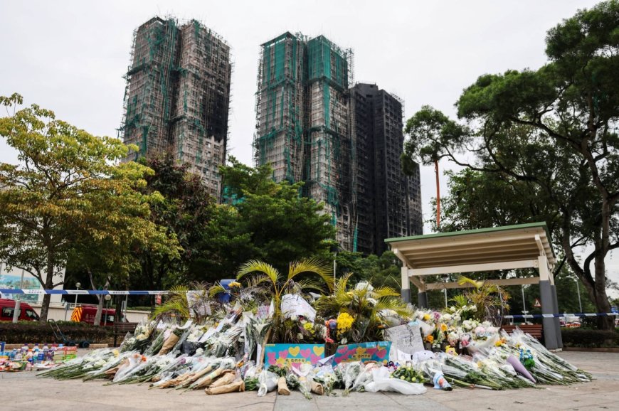 Anger simmers over Hong Kong deadly blaze as Beijing warns against 'disruption'