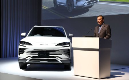 BYD releases its first plug-in hybrid for Japanese market