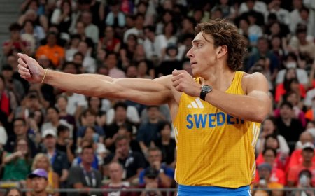 Armand Duplantis and Sydney McLaughlin-Levrone named World Athletes of the Year