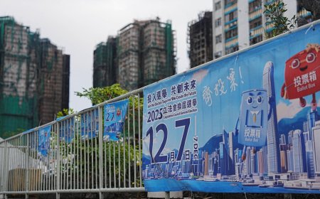 ‘Highly traumatized’: Hong Kong presses ahead with elections after deadly fire