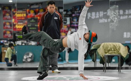 Breakout star: teenage B-girl on mission to show China is cool