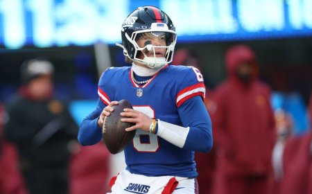 Giants QB Jaxson Dart shrugs off Commanders' comments