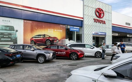 Toyota posts rare sales drop in November, dragged down by China