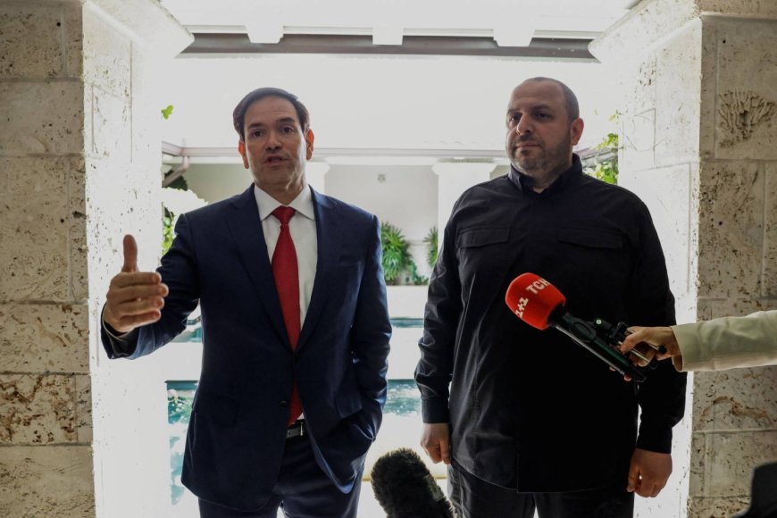 Rubio sees progress in Florida talks with Ukraine, but more work needed to reach deal