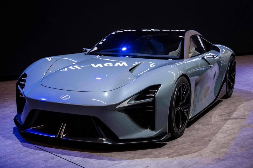 Toyota unveils concept LFA supercar, and it’s fully electric