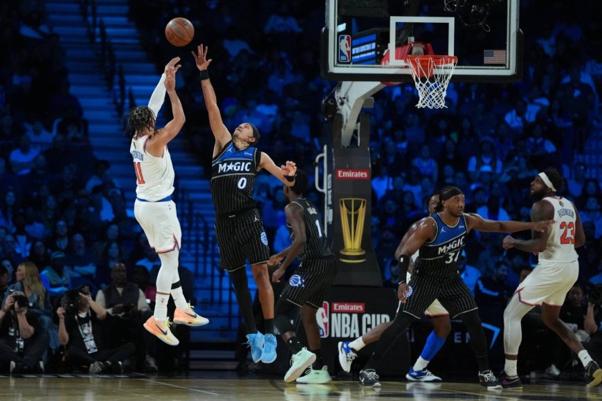 Knicks reach NBA Cup final as Brunson sinks Magic