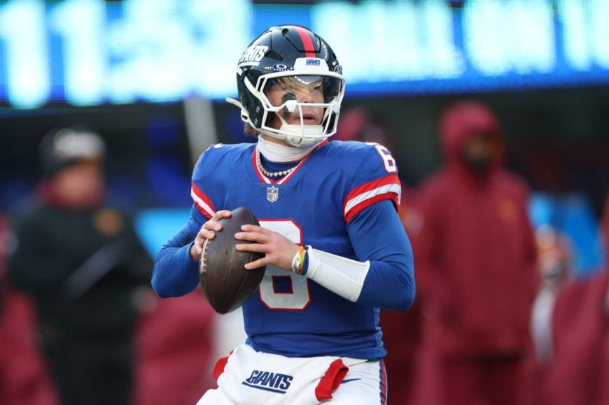 Giants QB Jaxson Dart shrugs off Commanders' comments