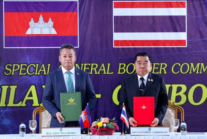 Thailand and Cambodia sign truce to halt fierce border conflict