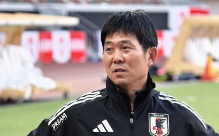 Japan looks poised to take the next step at the World Cup. Its manager is not so sure.