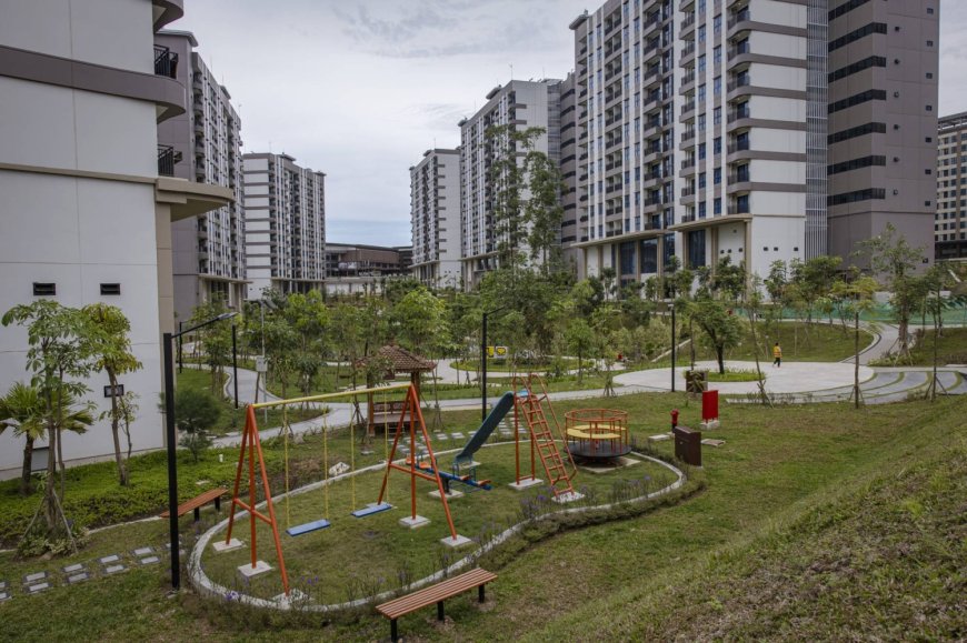 The lure of a rising Asian metropolis? No traffic.