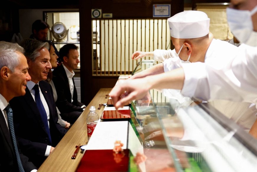 The very best is on the menu for business travelers flocking to Japan