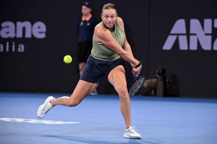 Anisimova targeting third straight Grand Slam final at Australian Open