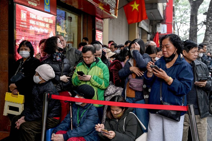 Heavy metal: Soaring gold price a crushing weight in Vietnam