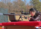 North Korea unveils image of leader's daughter firing rifle