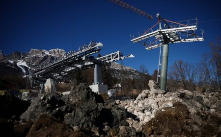 Cortina cable car will not be ready in time for start of Olympics
