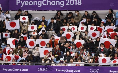 From across Europe, Japanese fans rally for the Winter Games