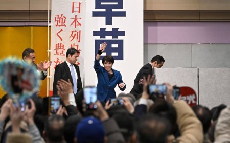 Bets on big Takaichi win set Japanese stocks on path to rally