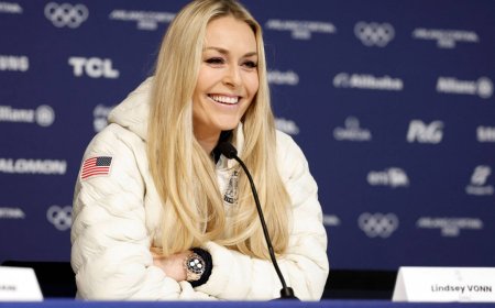Lindsey Vonn working to be ready for Olympic downhill competition