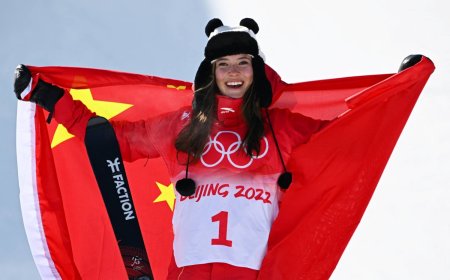 Eileen Gu arrives at Winter Olympics with new sense of freedom