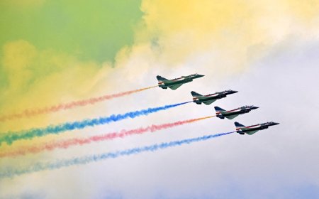 China flexes its muscle at Singapore Airshow as U.S. isolated