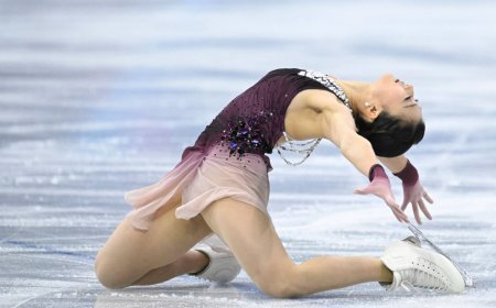 Kaori Sakamoto wants 'no regrets' as gold beckons in Olympic finale
