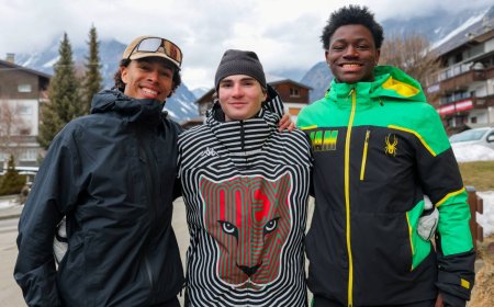 African and Caribbean skiers unite at Olympics to call for more inclusion