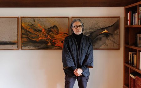 A California wildfire survivor turns devastation into art with a message on the climate crisis