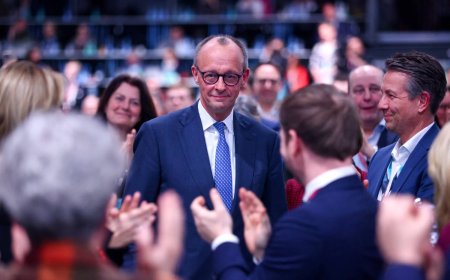 Despite headwinds, Germany's Merz wins strong party backing