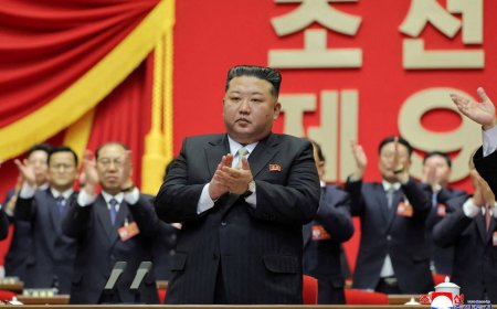 North Korea’s ruling party reelects Kim as general-secretary at rare congress