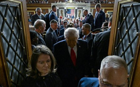Trump hails ‘golden age’ in State of the Union as voters sour on economy