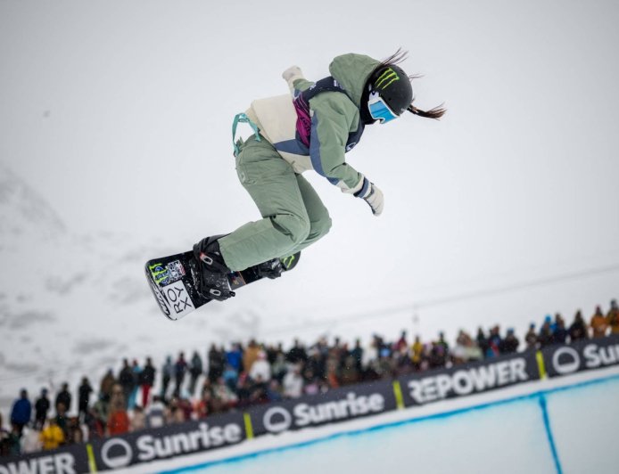 Chloe Kim sets sights on unprecedented third Olympic snowboard halfpipe gold