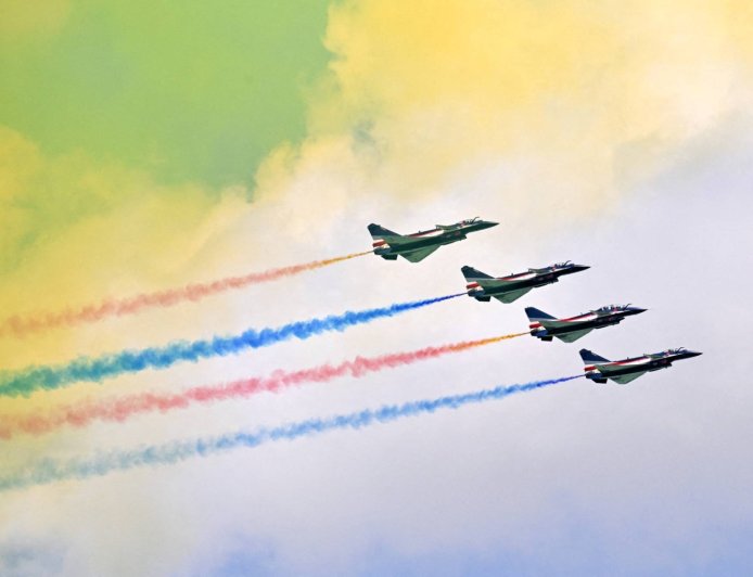 China flexes its muscle at Singapore Airshow as U.S. isolated