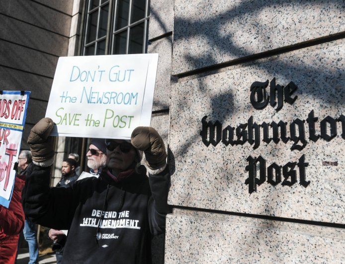 Washington Post CEO out after sweeping job cuts