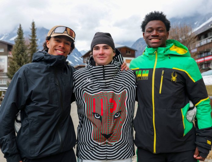 African and Caribbean skiers unite at Olympics to call for more inclusion