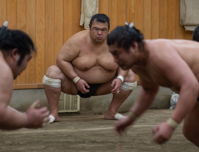 Tales of perseverance abound in sumo’s hidden corners