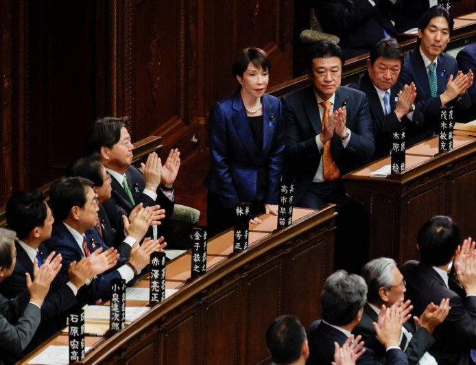 Takaichi heads into parliament with key agenda points in mind