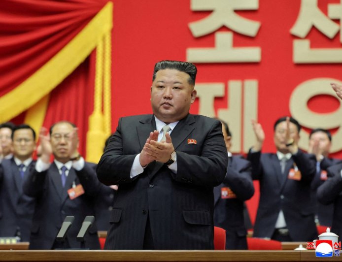 North Korea’s ruling party reelects Kim as general-secretary at rare congress