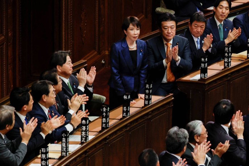 Takaichi heads into parliament with key agenda points in mind