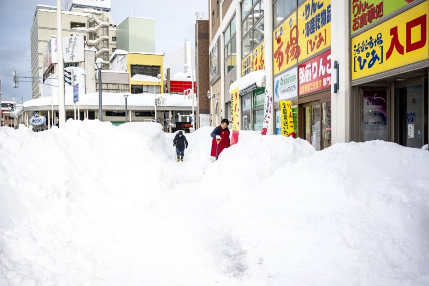 Heavy snowfall along Sea of Japan coast claims at least 30 lives