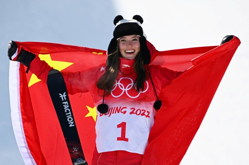 Eileen Gu arrives at Winter Olympics with new sense of freedom