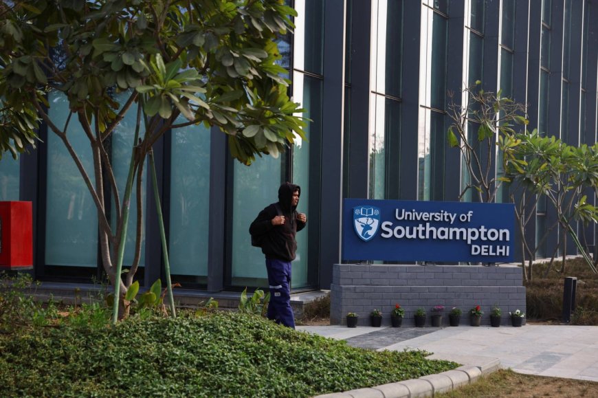 Facing pressures at home, U.K. universities set up in India