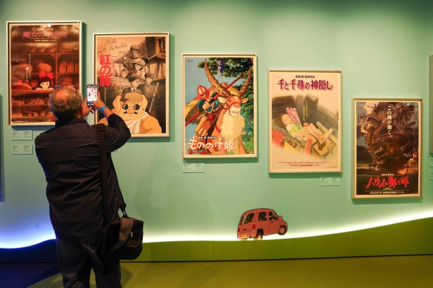 Oscars museum dives into world of Miyazaki's 'Ponyo'