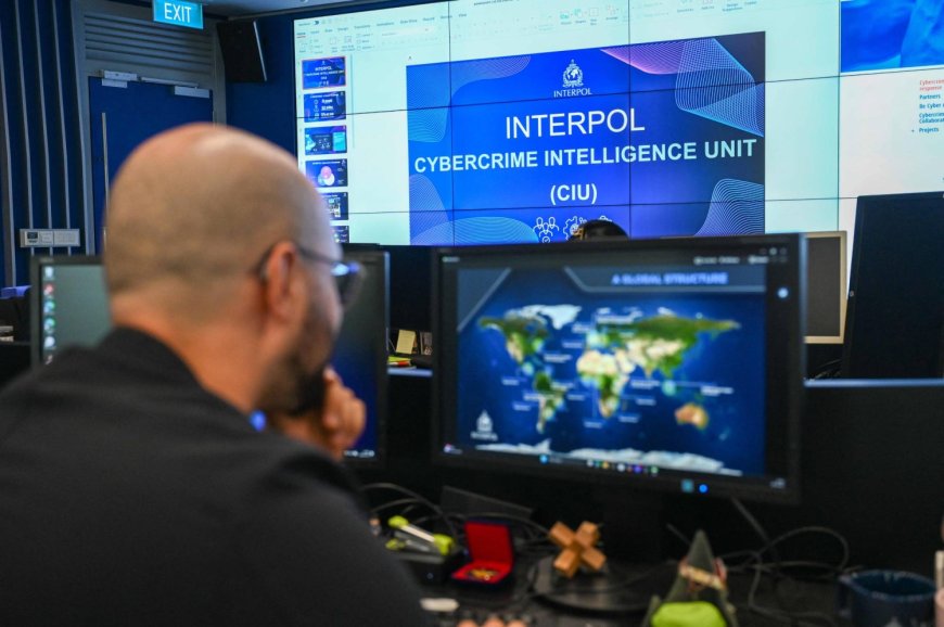 Interpol backroom warriors fight cybercriminals 'weaponizing' AI