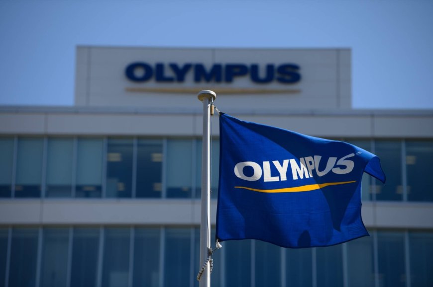 Olympus drops after full-year operating income forecast cut