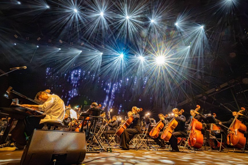 Jung Jaeil composed for ‘Squid Game.’ Now, he steps on the stage as himself.