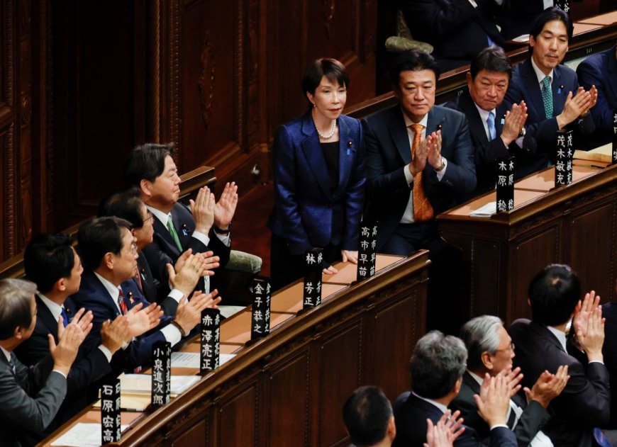 Takaichi heads into parliament with key agenda points in mind