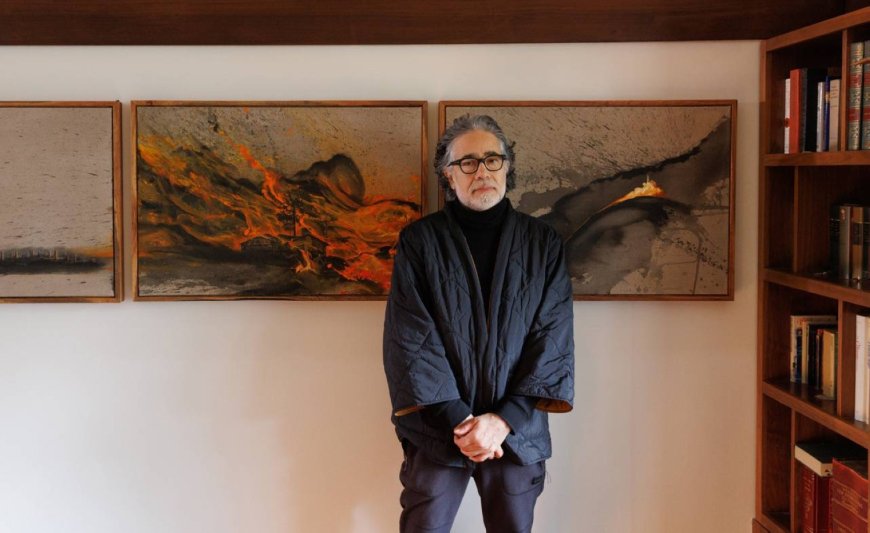 A California wildfire survivor turns devastation into art with a message on the climate crisis